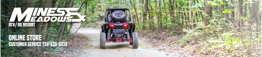 M&M Logo Sticker  Mines and Meadows ATV and RV Resort